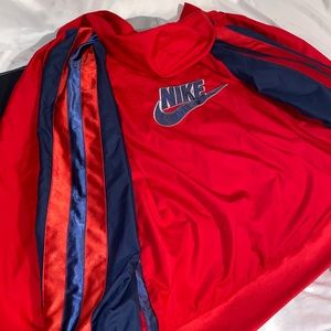 VINTAGE Nike Windbreaker Red & Blue Size XL XLARGE